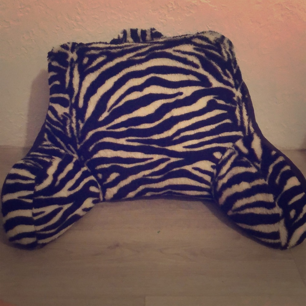 Zebra Print Pillow